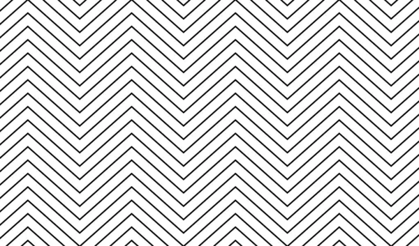 Zig Zag Lignes Tranchantes Croisées Élément Motif — Image vectorielle