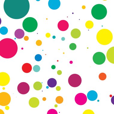 Rastgele noktalar, daireler, noktalı desen, doku vektörü. Noktalama, noktalama noktası arkaplanı