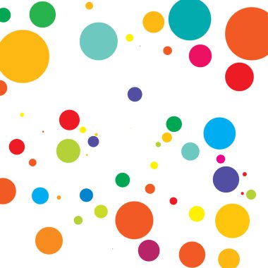 Rastgele noktalar, daireler, noktalı desen, doku vektörü. Noktalama, noktalama noktası arkaplanı