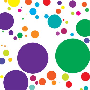 Rastgele noktalar, daireler, noktalı desen, doku vektörü. Noktalama, noktalama noktası arkaplanı