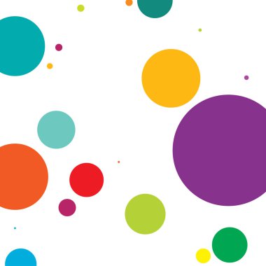 Rastgele noktalar, daireler, noktalı desen, doku vektörü. Noktalama, noktalama noktası arkaplanı