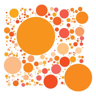 Rastgele noktalar, daireler, noktalı desen, doku vektörü. Noktalama, noktalama noktası arkaplanı