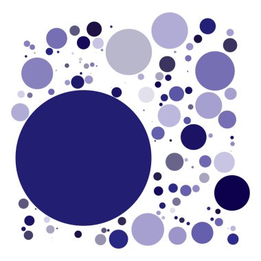 Rastgele noktalar, daireler, noktalı desen, doku vektörü. Noktalama, noktalama noktası arkaplanı