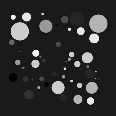 Rastgele noktalar, daireler, noktalı desen, doku vektörü. Noktalama, noktalama noktası arkaplanı