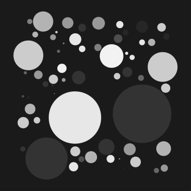 Rastgele noktalar, daireler, noktalı desen, doku vektörü. Noktalama, noktalama noktası arkaplanı