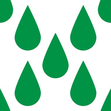 Yeşil yaprak, çiçek, bitki doğal, pürüzsüz desen. Bahçıvanlık, yeşillik, botanik doğa geçmişi - stok vektör illüstrasyonu, klip sanatları grafikleri