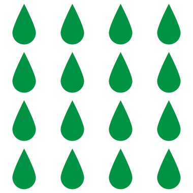 Yeşil yaprak, çiçek, bitki doğal, pürüzsüz desen. Bahçıvanlık, yeşillik, botanik doğa geçmişi - stok vektör illüstrasyonu, klip sanatları grafikleri