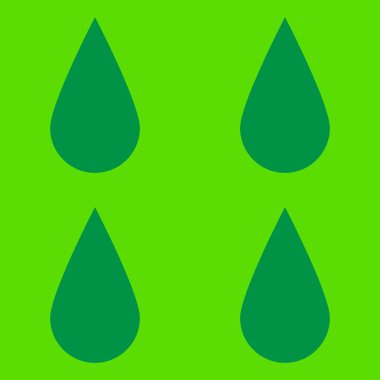 Yeşil yaprak, çiçek, bitki doğal, pürüzsüz desen. Bahçıvanlık, yeşillik, botanik doğa geçmişi - stok vektör illüstrasyonu, klip sanatları grafikleri