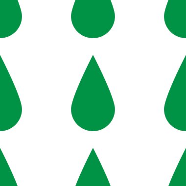 Yeşil yaprak, çiçek, bitki doğal, pürüzsüz desen. Bahçıvanlık, yeşillik, botanik doğa geçmişi - stok vektör illüstrasyonu, klip sanatları grafikleri