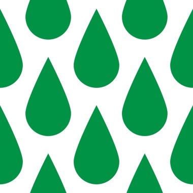 Yeşil yaprak, çiçek, bitki doğal, pürüzsüz desen. Bahçıvanlık, yeşillik, botanik doğa geçmişi - stok vektör illüstrasyonu, klip sanatları grafikleri