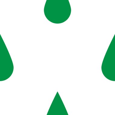 Yeşil yaprak, çiçek, bitki doğal, pürüzsüz desen. Bahçıvanlık, yeşillik, botanik doğa geçmişi - stok vektör illüstrasyonu, klip sanatları grafikleri