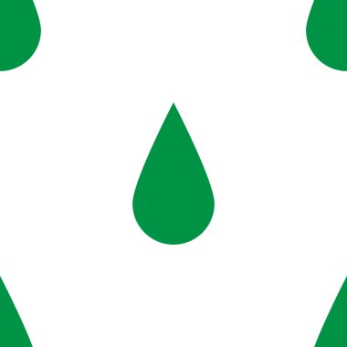 Yeşil yaprak, çiçek, bitki doğal, pürüzsüz desen. Bahçıvanlık, yeşillik, botanik doğa geçmişi - stok vektör illüstrasyonu, klip sanatları grafikleri