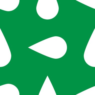 Yeşil yaprak, çiçek, bitki doğal, pürüzsüz desen. Bahçıvanlık, yeşillik, botanik doğa geçmişi - stok vektör illüstrasyonu, klip sanatları grafikleri