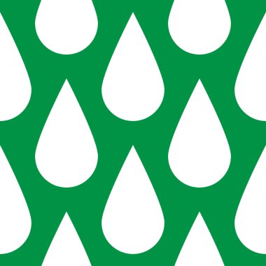 Yeşil yaprak, çiçek, bitki doğal, pürüzsüz desen. Bahçıvanlık, yeşillik, botanik doğa geçmişi - stok vektör illüstrasyonu, klip sanatları grafikleri