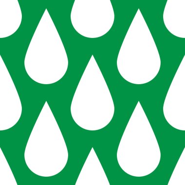 Yeşil yaprak, çiçek, bitki doğal, pürüzsüz desen. Bahçıvanlık, yeşillik, botanik doğa geçmişi - stok vektör illüstrasyonu, klip sanatları grafikleri