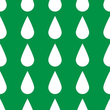 Yeşil yaprak, çiçek, bitki doğal, pürüzsüz desen. Bahçıvanlık, yeşillik, botanik doğa geçmişi - stok vektör illüstrasyonu, klip sanatları grafikleri