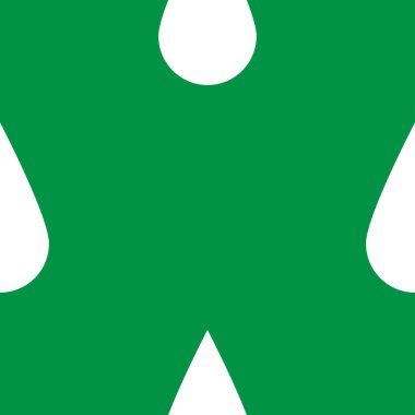 Yeşil yaprak, çiçek, bitki doğal, pürüzsüz desen. Bahçıvanlık, yeşillik, botanik doğa geçmişi - stok vektör illüstrasyonu, klip sanatları grafikleri