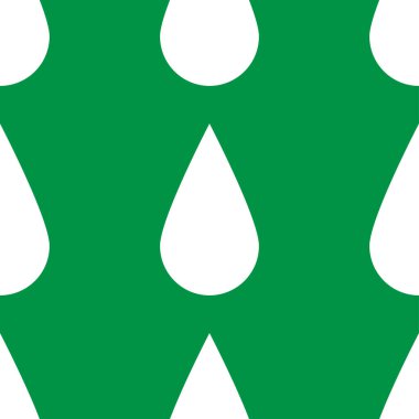 Yeşil yaprak, çiçek, bitki doğal, pürüzsüz desen. Bahçıvanlık, yeşillik, botanik doğa geçmişi - stok vektör illüstrasyonu, klip sanatları grafikleri