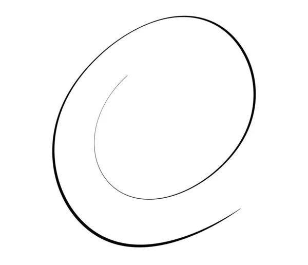 Фрихэнд Спираль Сапфир Таль Volute Help Squiggle Drawing Фондовая Векторная — стоковый вектор