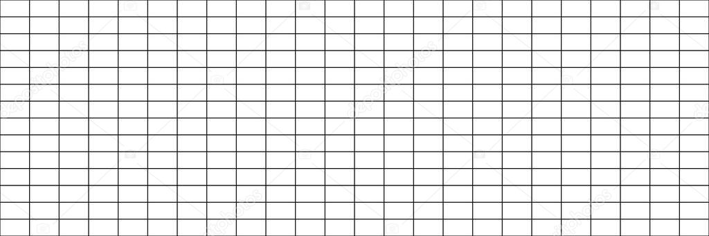 Grid, mesh. Plotting paper, graph paper and coordinate paper texture, pattern - stock vector illustration, clip-art graphics