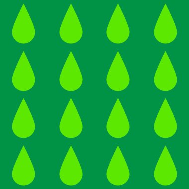 Yeşil yaprak, çiçek, bitki doğal, pürüzsüz desen. Bahçıvanlık, yeşillik, botanik doğa geçmişi - stok vektör illüstrasyonu, klip sanatları grafikleri