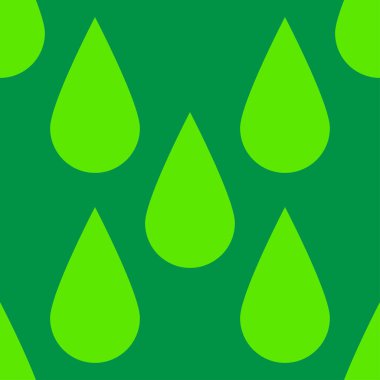 Yeşil yaprak, çiçek, bitki doğal, pürüzsüz desen. Bahçıvanlık, yeşillik, botanik doğa geçmişi - stok vektör illüstrasyonu, klip sanatları grafikleri