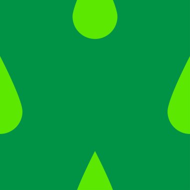 Yeşil yaprak, çiçek, bitki doğal, pürüzsüz desen. Bahçıvanlık, yeşillik, botanik doğa geçmişi - stok vektör illüstrasyonu, klip sanatları grafikleri