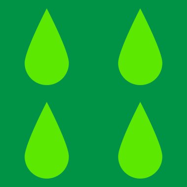 Yeşil yaprak, çiçek, bitki doğal, pürüzsüz desen. Bahçıvanlık, yeşillik, botanik doğa geçmişi - stok vektör illüstrasyonu, klip sanatları grafikleri