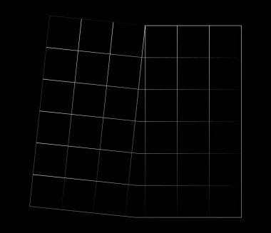 Ayna, ince düzensiz ızgara, ızgara, ızgara ve kafes geometrik vektör ögesi, desen, doku