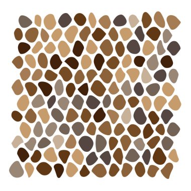 Taş, kaya, çakıl taşı duvar deseni, doku. İnşaat, inşaat, kısıtlama konsepti çizimi