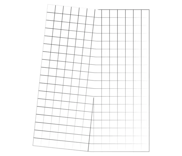 Lustrzana Ulepszona Siatka Nieregularna Siatka Ruszt Krata Geometryczny Element Wektorowy — Wektor stockowy