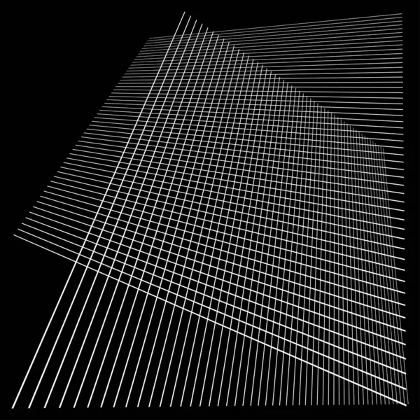 Abstraktní Náhodná Mřížka Síť Vzor Mřížky Roštu Mřížky Šikmými Šikmými — Stockový vektor
