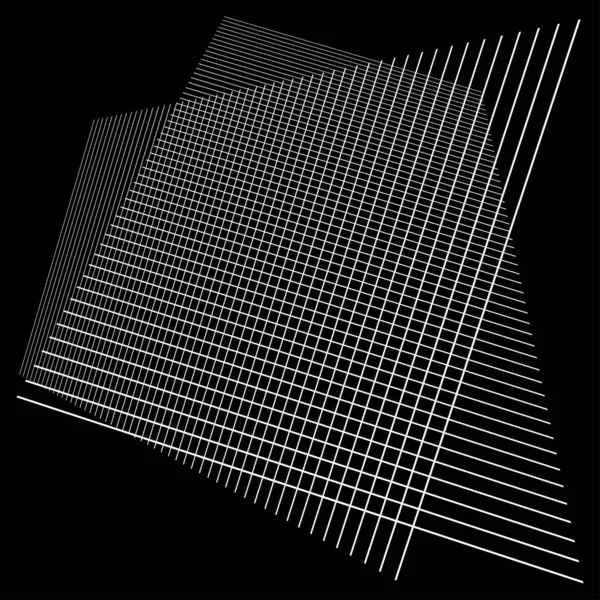 Cuadrícula Aleatoria Abstracta Malla Patrón Celosía Rejilla Rejilla Con Líneas — Archivo Imágenes Vectoriales