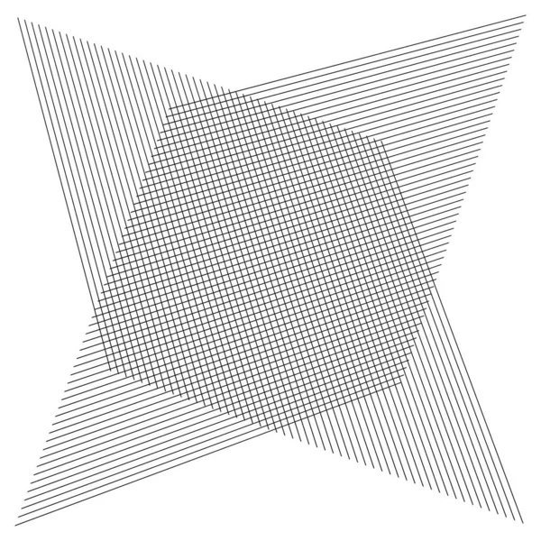 抽象的随机网格 格栅和格栅图案 带有斜 — 图库矢量图片