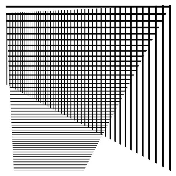 Abstraktes Zufallsraster Mesh Gitter Gitter Und Gittermuster Mit Schrägen Diagonalen — Stockvektor