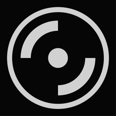 Crosshair, hedef işareti, soyut vektör reaksiyonu. Ara, ara, doğruluk simgesi. Bullseye, nokta konsepti