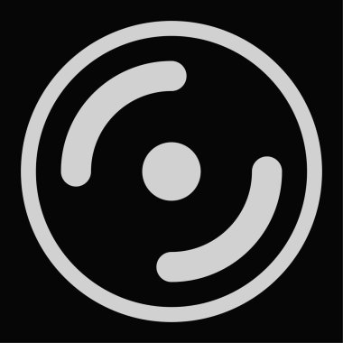 Crosshair, hedef işareti, soyut vektör reaksiyonu. Ara, ara, doğruluk simgesi. Bullseye, nokta konsepti