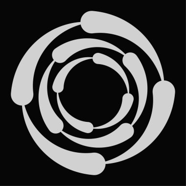 Crosshair, hedef işareti, soyut vektör reaksiyonu. Ara, ara, doğruluk simgesi. Bullseye, nokta konsepti