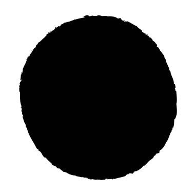 Elle çizilmiş rastgele daireler, serbest çizim efekti. Konsantrik grungy, desenli daire şekli