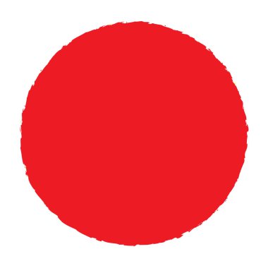 Elle çizilmiş rastgele daireler, serbest çizim efekti. Konsantrik grungy, desenli daire şekli