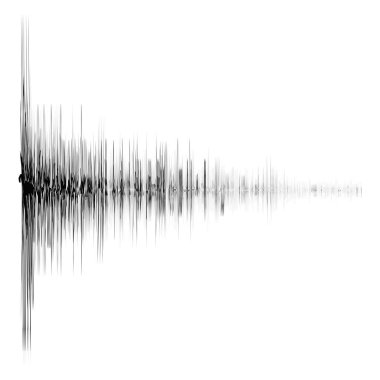 Ses, müzik eşitleyici, EQ. Rastgele çizgiler, grafik. Film müziği, stüdyo kayıt konsepti grafiği