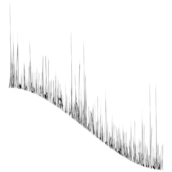 Sound Musik Equalizer Zufallslinien Diagramm Diagramm Soundtrack Konzeptgrafik Für Studioaufnahmen — Stockvektor