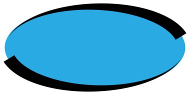 Elips, oval, daire, çerçeve, sınır, pankart simgesi. Fiyat etiketi, etiket kartı. Satış, tasfiye, pazarlama, pazarlama, tanıtım ve tanıtım temaları için kupon simgesi - stok vektör illüstrasyonu, klip sanatları grafikleri