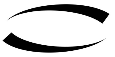 Elips, oval, daire, çerçeve, sınır, pankart simgesi. Fiyat etiketi, etiket kartı. Satış, tasfiye, pazarlama, pazarlama, tanıtım ve tanıtım temaları için kupon simgesi - stok vektör illüstrasyonu, klip sanatları grafikleri