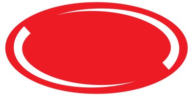 Elips, oval, daire, çerçeve, sınır, pankart simgesi. Fiyat etiketi, etiket kartı. Satış, tasfiye, pazarlama, pazarlama, tanıtım ve tanıtım temaları için kupon simgesi - stok vektör illüstrasyonu, klip sanatları grafikleri