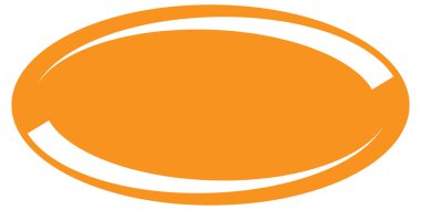 Elips, oval, daire, çerçeve, sınır, pankart simgesi. Fiyat etiketi, etiket kartı. Satış, tasfiye, pazarlama, pazarlama, tanıtım ve tanıtım temaları için kupon simgesi - stok vektör illüstrasyonu, klip sanatları grafikleri