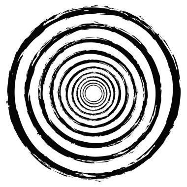 Boya fırçası, fırça darbesi, grunge doku dairesi. Çamurlu, lekeli sıvı, sıvı lekesi, sıçrama, sıçrama etkisi.