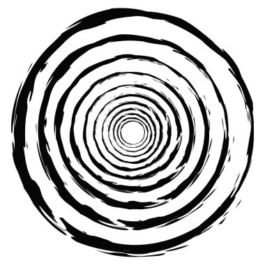 Boya fırçası, fırça darbesi, grunge doku dairesi. Çamurlu, lekeli sıvı, sıvı lekesi, sıçrama, sıçrama etkisi.