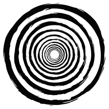 Boya fırçası, fırça darbesi, grunge doku dairesi. Çamurlu, lekeli sıvı, sıvı lekesi, sıçrama, sıçrama etkisi.