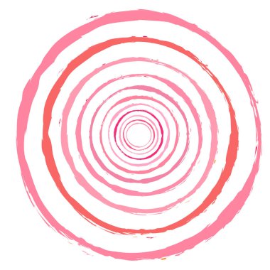 Renkli boya fırçası, fırça darbesi, grunge doku dairesi. Çamurlu, lekeli sıvı, sıvı lekesi, sıçrama, sıçrama etkisi.